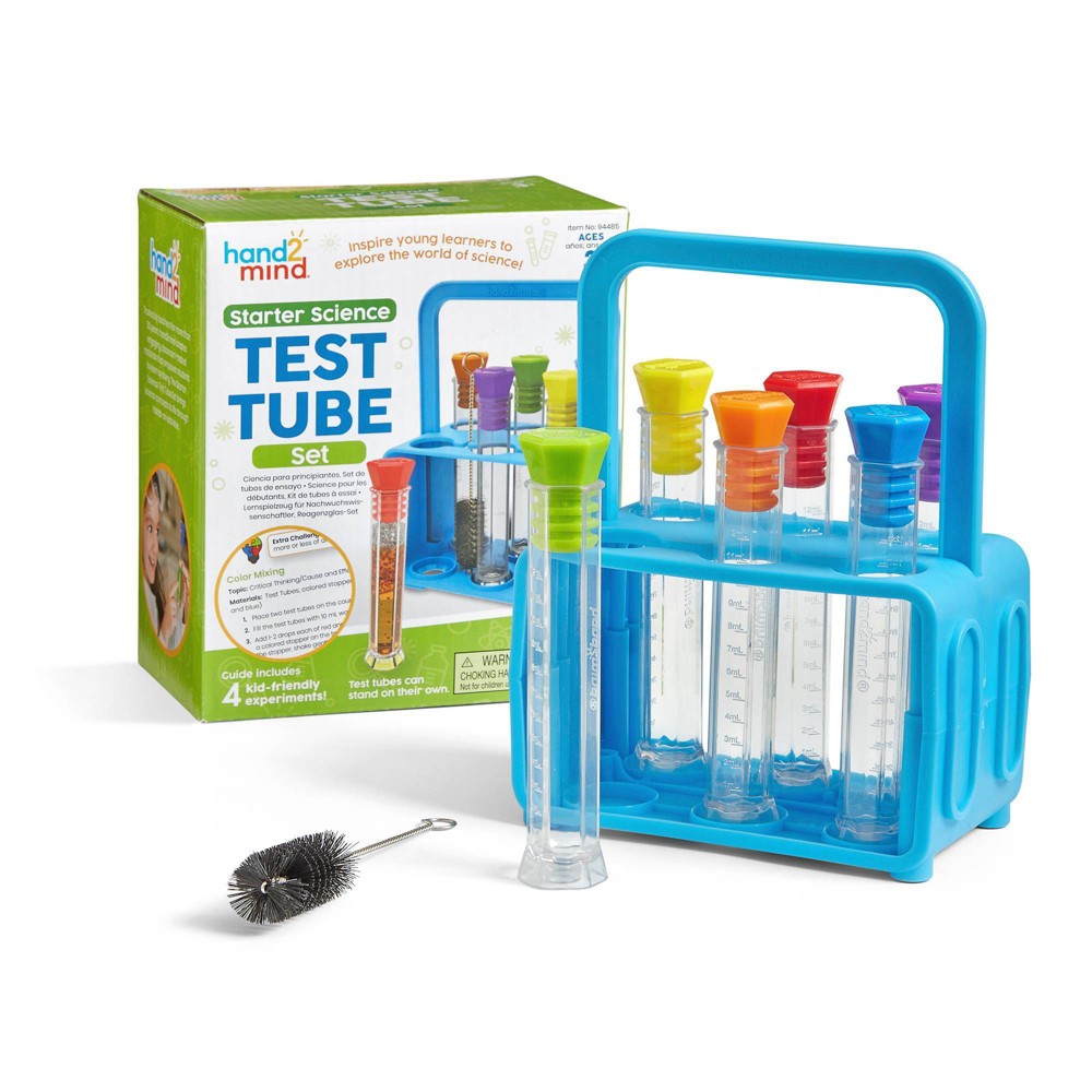 Photos - Educational Toy Hand2Mind Starter Science Test Tube Set