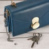 Unique Bargains Wallet Jeans Belt Handbag Metal Chains with Keyring Clasps - 4 of 4