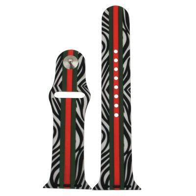 Olivia pratt printed silicone apple watch band