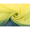 INSPIRE CHIC Women Long Chiffon Light Silky Gradient Color Shawl Wrap Scarf - 3 of 4