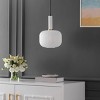 Naois 10" Pendant - PND4149 - White/Black - Safavieh - 3 of 4