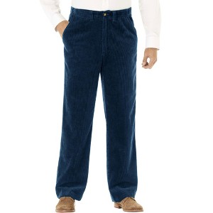 KingSize Six-Wale Corduroy Plain Front Pants - 1 of 3