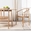 Sculpted Wood Dining Chair - Hearth & Hand™ with Magnolia - image 2 of 4