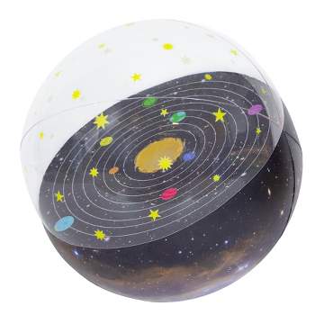 Swim Central 24" Solar System Stars and Planets Inflatable Beach Ball