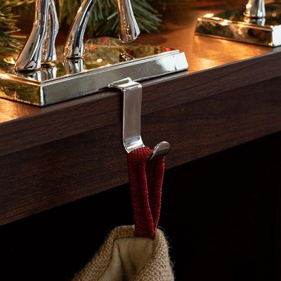 BirdRock Home Dog Bone Photo Frame Stocking Holder for Mantle