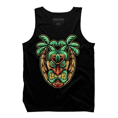 Men's Design By Humans summer with tiki By donipacoceng Tank Top