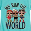 Girls' - LOL Surprise! - Grrrls Run the World Fitted Short Sleeve Graphic T-Shirt - 2 of 4
