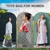 Grocery Bags | Reusable Gift Bags, Large Tote for Women & Fol - 3 of 4
