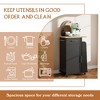Celebalcony Kitchen Island Cart - 2 of 4