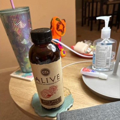 Gt&rsquo;s Alive Root Beer Ancient Mushroom Elixir - 16 Fl Oz : Target