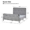 Quincy 2 Piece Transitional Bedroom Set with Bed Skirt and Metal Bed Frame|ARTFUL LIVING DESIGN - 4 of 4