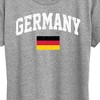 Women's - Instant Message - Germany Flag Short Sleeve Graphic T-Shirt - 2 of 4