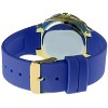 TKO Orlogi Women's Gold-Tone Blue Multi-Function Watch with Soft Silicone Blue Rubber Band - 2 of 2