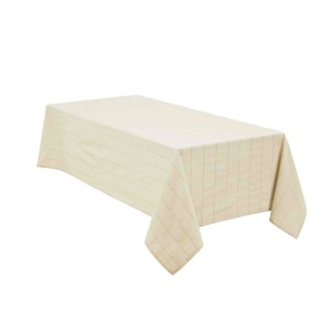 Izod Chadwick Ivory 60" x 102" Tablecloth - 1 of 3