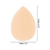 Unique Bargains Portable Teardrop Face Makeup Sponge 2 Pcs - 2 of 4