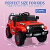 12V Kids Ride On Truck Car, with Parent Remote Control, Twin 35W Motors, 3 Speeds, Spring Suspension, 3-5 Years Old Boy Girl Gift - 4 of 4