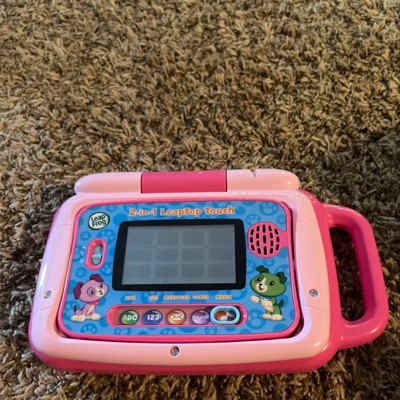  LeapFrog 2-in-1 LeapTop Touch, Pink : Toys & Games