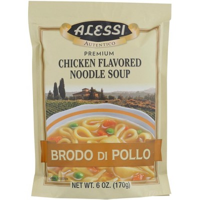 Alessi Chicken Noodle Soup Mix - 6 pack, 6 oz