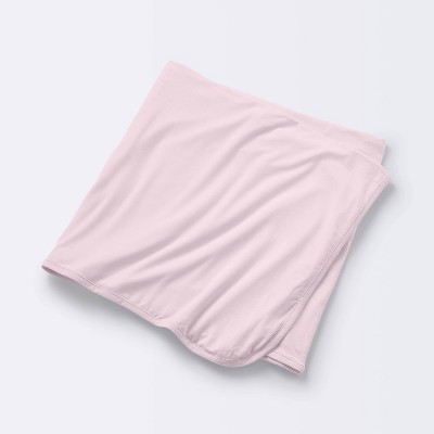 Image of Rayon from Bamboo Swaddle Baby Blanket - Light Pink - Cloud Island™
