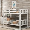 Streamdale Twin Over Twin Bunk Bed with Ladder, White - image 4 of 4