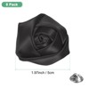 Unique Bargains Handmade Men Suits Formal Boutonnieres Wedding Corsage Lapel Pin Flower Brooch Butterfly Buckle 8 Pcs - 3 of 4