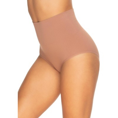 Felina Women's Seamless Shapewear Brief  Panty Tummy Control