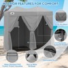 EAGLE PEAK Outdoor Changing Room 8x4, 2 Room Pop Up Portable Changing Room, Sun Shelter, Portable Dressing Room - 4 of 4