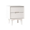 Kumasinova Mid-Century Modern 2 Drawers Solid Wood Nighstand,End Table with Cutout Handles,Side Table for Bedroom,Living Room - 2 of 4