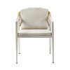 Christopher Knight Home Oaklen All Weather Outdoor Dining Chairs with Cushions (Set of 2) - 4 of 4