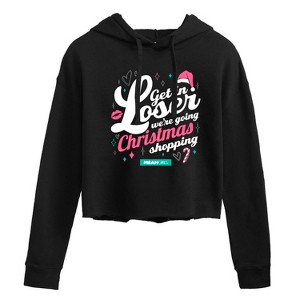 Women's - Mean Girls - Get In Loser Cropped Graphic Hoodie - 1 of 3