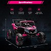 Kids Ride On Car, 24V Ride On UTV, Battery Powered Electric Off-Road UTV Car w/Remote Control, 200W Motor, Spring Suspension, LED Headlights - 4 of 4