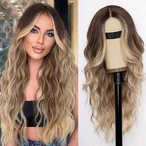 Jessie's Wig 26 Inch Long Wavy Wig Synthetic Hair Blonde 1 Pc/Pack - 1 of 4