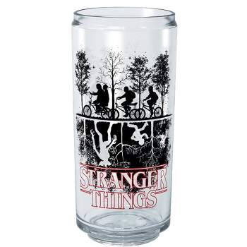 Stranger Things Silhouette Logo Tritan Can Shaped Drinking Cup