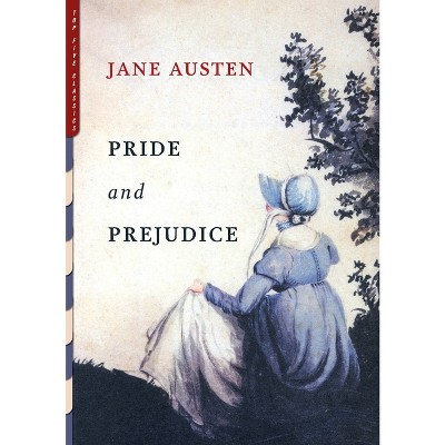 Pride and Prejudice (Illustrated) - (Top Five Classics) by  Jane Austen (Paperback)