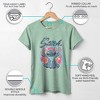 Girl's Lilo & Stitch Colorful Airbrush T-Shirt - 4 of 4
