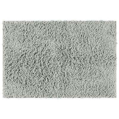 Unique Bargains Washable Non-Slip Soft Fluffy Shag Plush Bath Mat 1 Pc