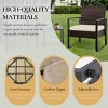 3-Piece Outdoor PE Wicker Patio Chair and Table Set with Washable Cushions for Balcony or Poolside-The Pop Home - 3 of 4