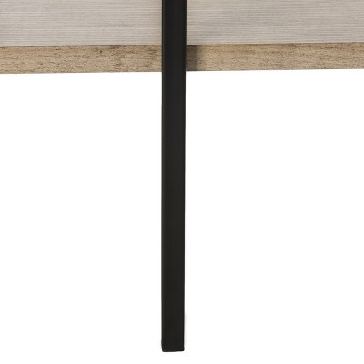 Cecilia Black and Oak 5-Tier Wood Etagere