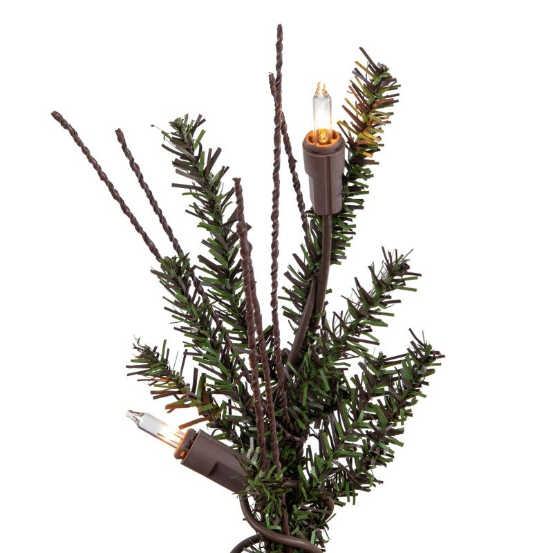 Vickerman Vienna Twig Artificial Christmas Tree, 2 of 6