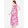 Woman Within Plus Size Layered Popover Maxi Dress - 3 of 4