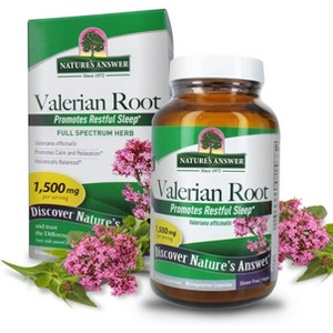 Nature's Answer Valerian 1500mg Capsules, 90 Ct - 1 of 4