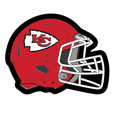 Evergreen Ultra-Thin Edgelight LED Wall Decor, Helmet, Kansas City Chiefs- 19.5 x 15 Inches Made In USA