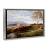 Stupell Industries Folk Painting Landscape Floating Frame Canvas Art - 2 of 4