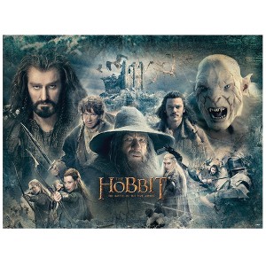 The Hobbit Epic 500 Piece Jigsaw Puzzle 16" x 21.5" - 1 of 4