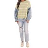 Women's Chill Chaser Stripe Sweater - Dreamers M/L - image 2 of 3