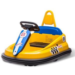 6V Ride On Toys for Kids Electric Bumper Car -360 Degree Spin, 2-Speeds, Lights, Music & Horn for 2-6 Years Toddlers - 1 of 4