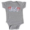 The Juniper Shop USA Cursive Coquette Baby Short Sleeve Bodysuit - 2 of 4