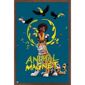 Trends International Disney Encanto - Animal Magnet Framed Wall Poster Prints - 1 of 4