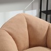 Armrest Tan Bean Bag Chairs for Adults with Ottoman, Memory Foam Bean Bag Chairs with Super Fiber - 3 of 4