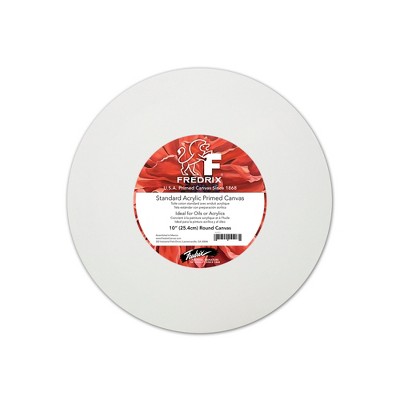 Fredrix Round Stretched Canvas